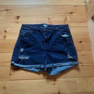 Ava & Viv Distressed Denim Shorts
